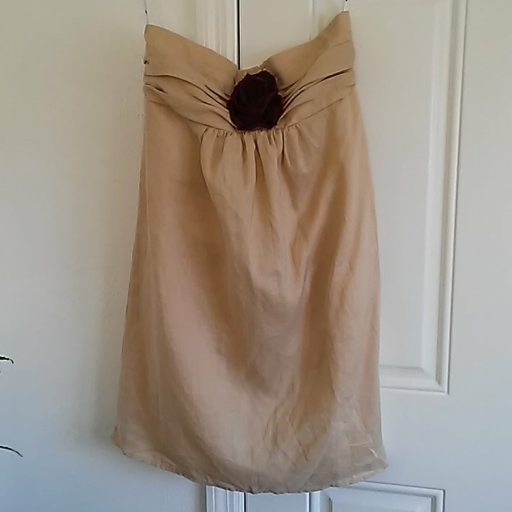 NWT Prairie NY Strapless Dress